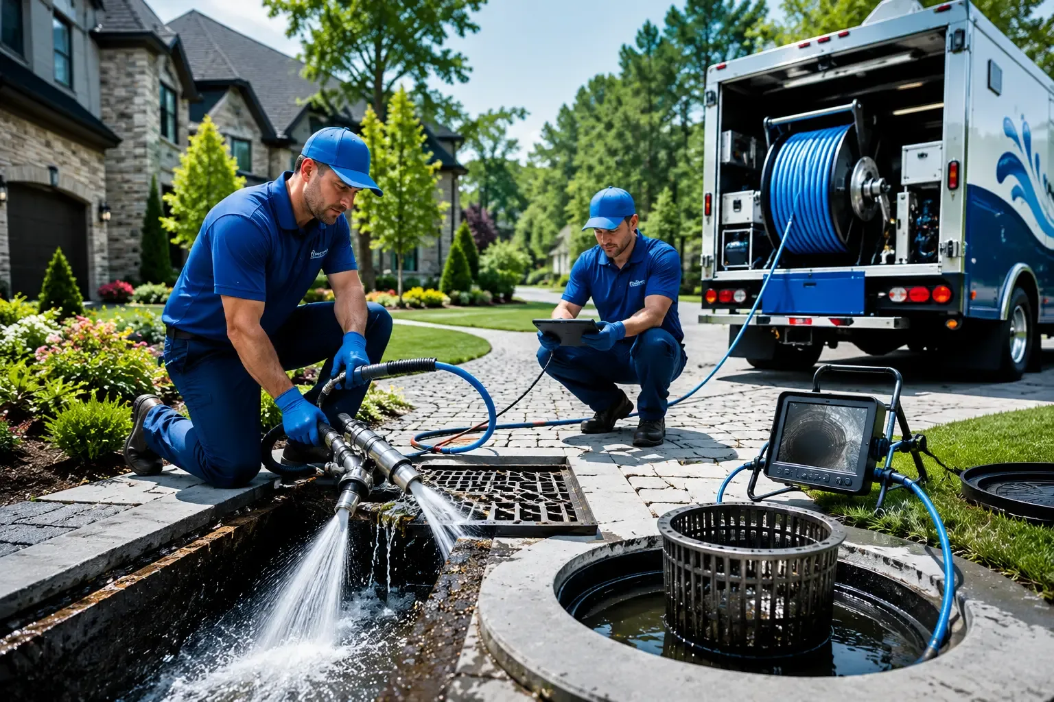 Local outdoor drain cleaning professionals in Sinking Spring, OH